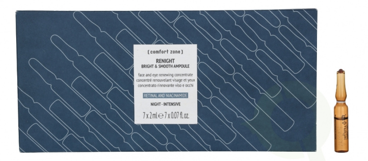 Comfort Zone Renight Bright & Smooth Ampoule Set 14 ml 7x2ml