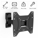 Hama TV Wall Bracket Full Motion VESA up to 200x200 48 Hama TV Wall Bracket Full Motion VESA up to 200x200 48