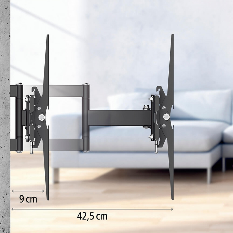 Hama TV Wall Bracket Full Motion VESA up to 400x400 65 Hama TV Wall Bracket Full Motion VESA up to 400x400 65