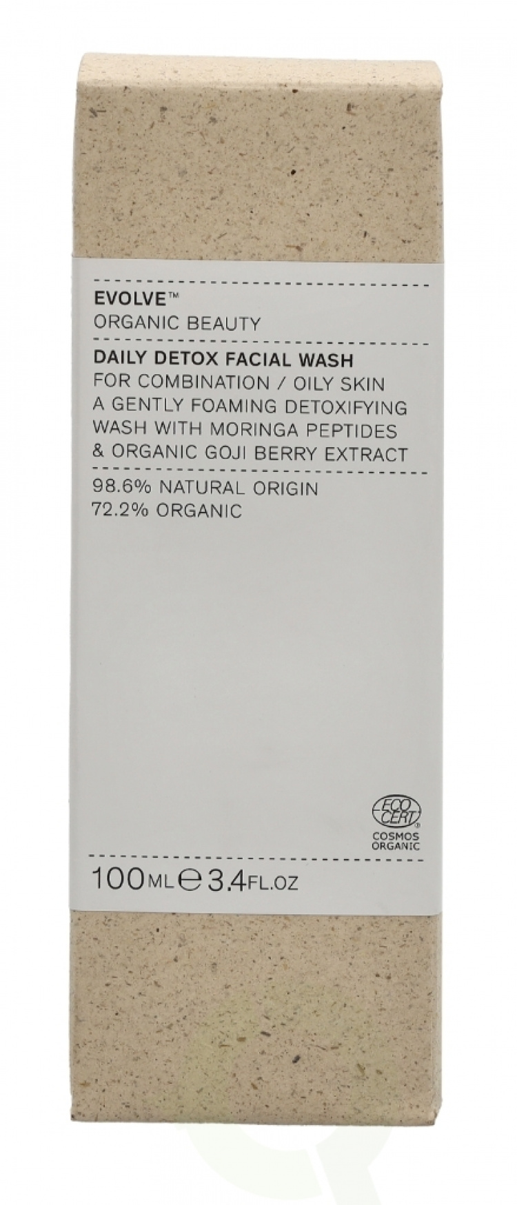 Evolve Beauty Evolve Daily Detox Facial Wash 100 ml For Combination /Oily Skin