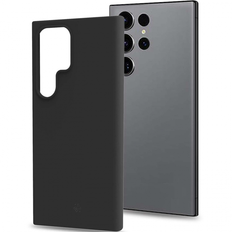 Celly Cromo Soft rubber case Galaxy S24 Ultra 5G Svart Celly Cromo Soft rubber case Galaxy S24 Ultra 5G Svart