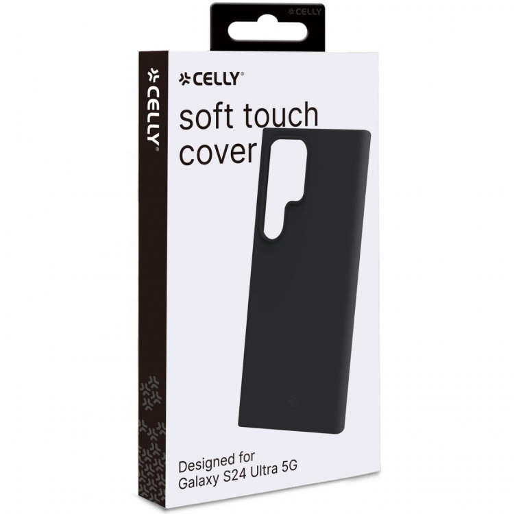 Celly Cromo Soft rubber case Galaxy S24 Ultra 5G Svart Celly Cromo Soft rubber case Galaxy S24 Ultra 5G Svart