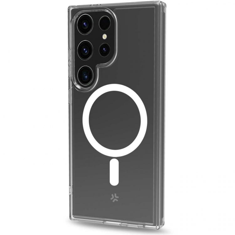 Celly Gelskinmag Magnetic TPU Cover Galaxy S24 Ultra 5G Transparent