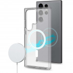 Celly Gelskinmag Magnetic TPU Cover Galaxy S24 Ultra 5G Transparent