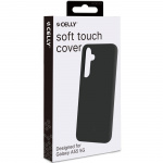 Celly Cromo Soft rubber case Galaxy A55 5G Svart