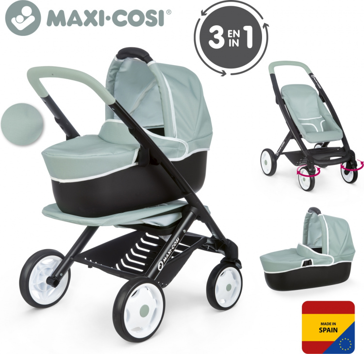Smoby SAS Maxi Cosi 3-in-1 -nukenrattaat