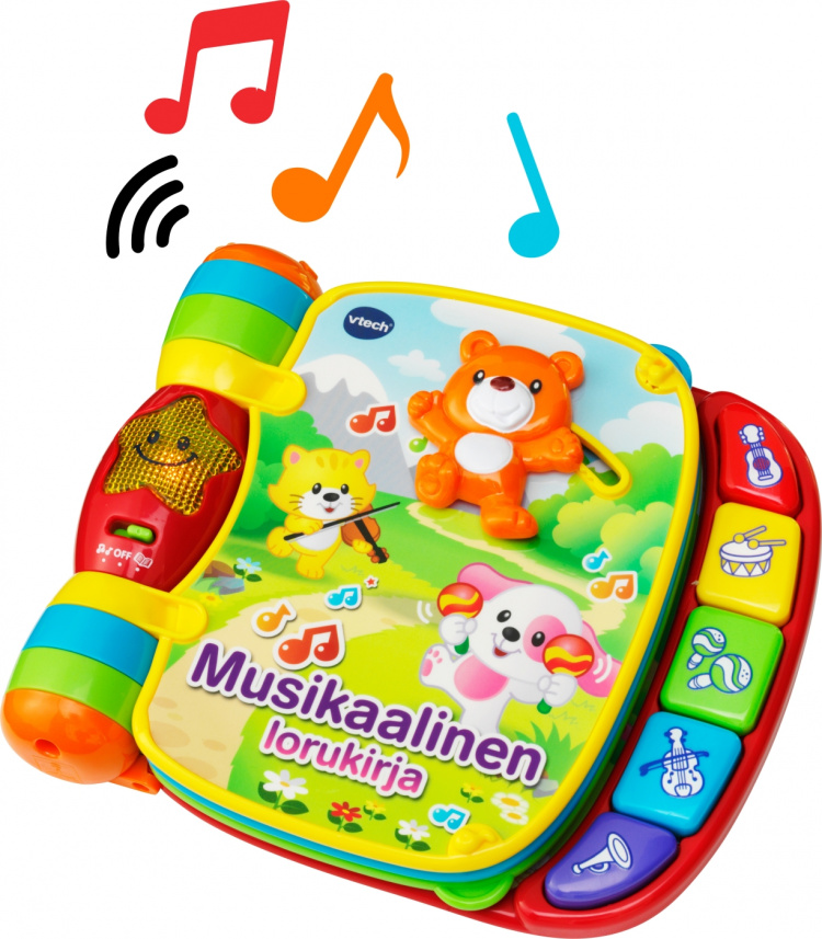 Vtech Baby Musical barnrimbok, FI