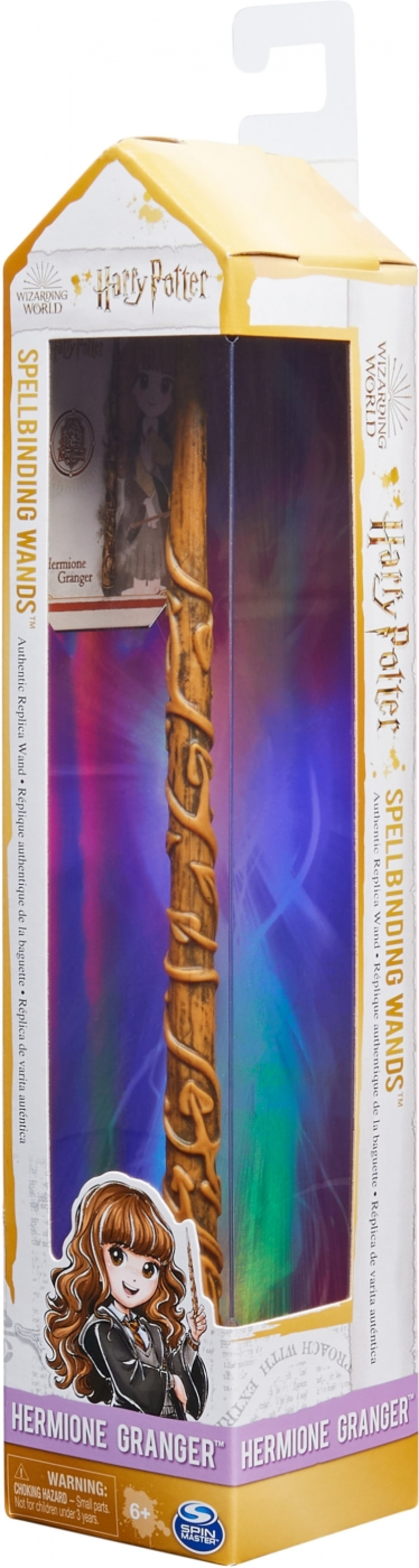 Wizarding World Spellbindande Hermione Granger trollstav