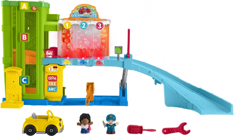 Fisher-Price Little People Bensinstation lekset