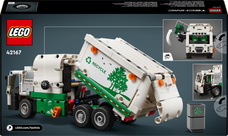 LEGO Technic 42167 - Mack® LR Electric Garbage Truck LEGO Technic 42167 - Mack® LR Electric Garbage Truck
