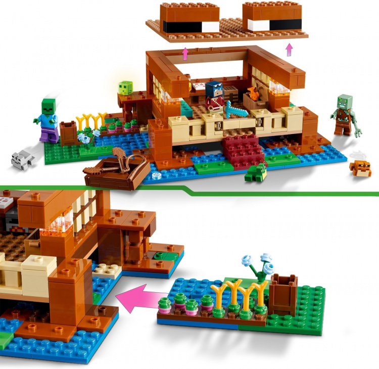 LEGO Minecraft 21256 - The Frog House