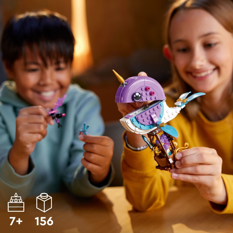 LEGO DREAMZzz 71472 - Izzie\'s Narwhal Hot-Air Balloon