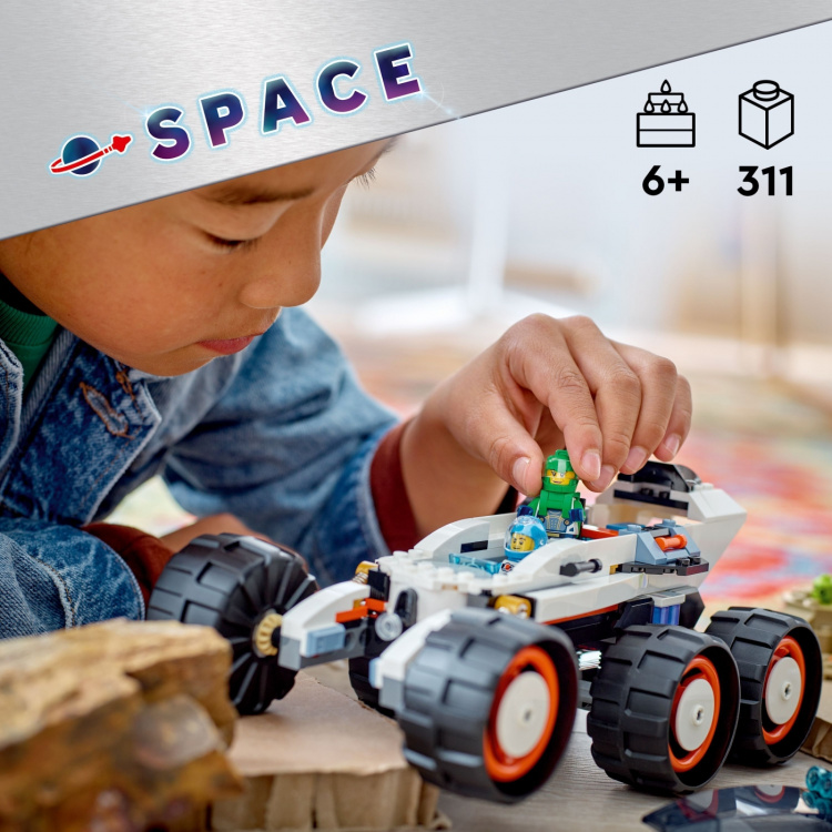 LEGO City Space 60431 - Space Explorer Rover and Alien Life