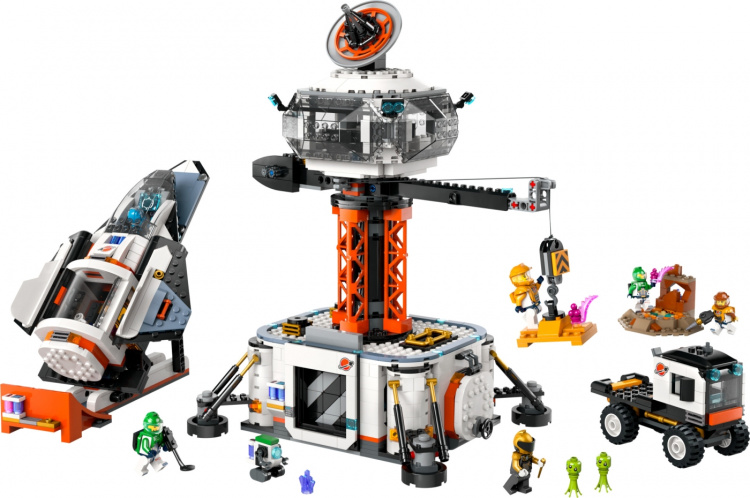 LEGO City Space 60434 - Space Base and Rocket Launchpad