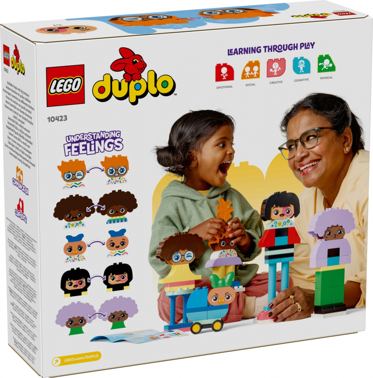 LEGO DUPLO Town 10423 - Buildable People with Big Emotions