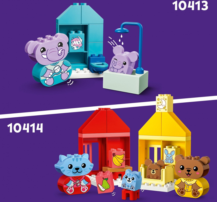 LEGO DUPLO My First 10414 - Daily Routines: Eating & Bedtime