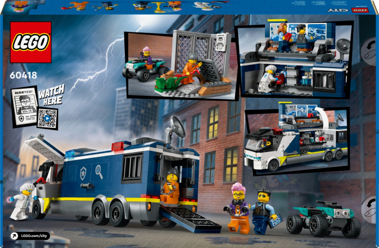 LEGO City Police 60418 - Police Mobile Crime Lab Truck