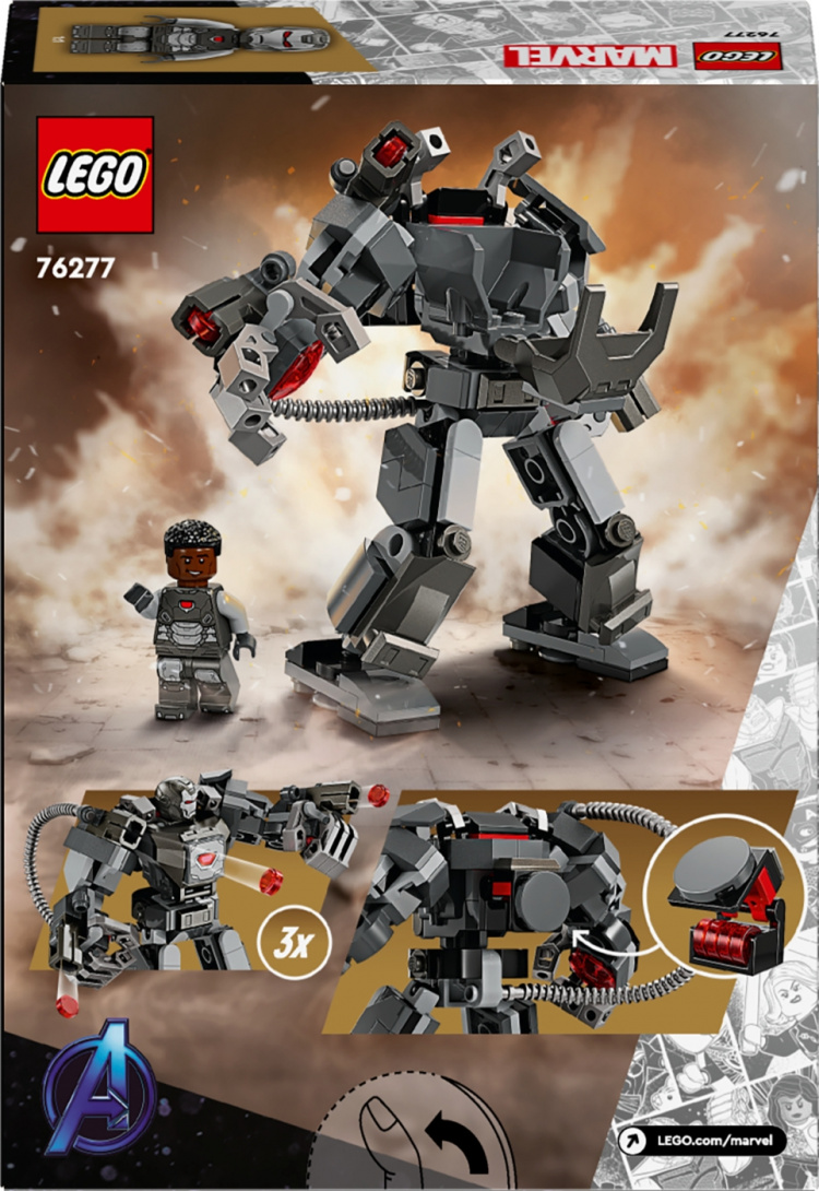 LEGO Super Heroes Marvel 76277 - War Machine Mech Armor
