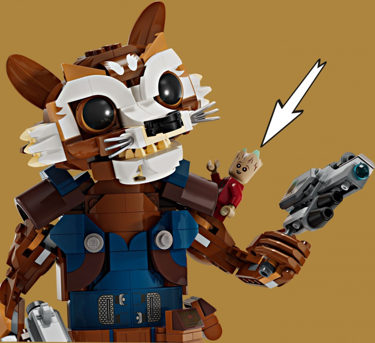 LEGO Super Heroes Marvel 76282 - Rocket & Baby Groot