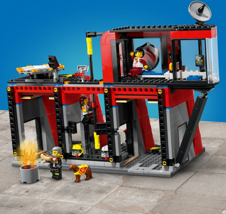 LEGO City Fire 60414 - Fire Station with Fire Truck