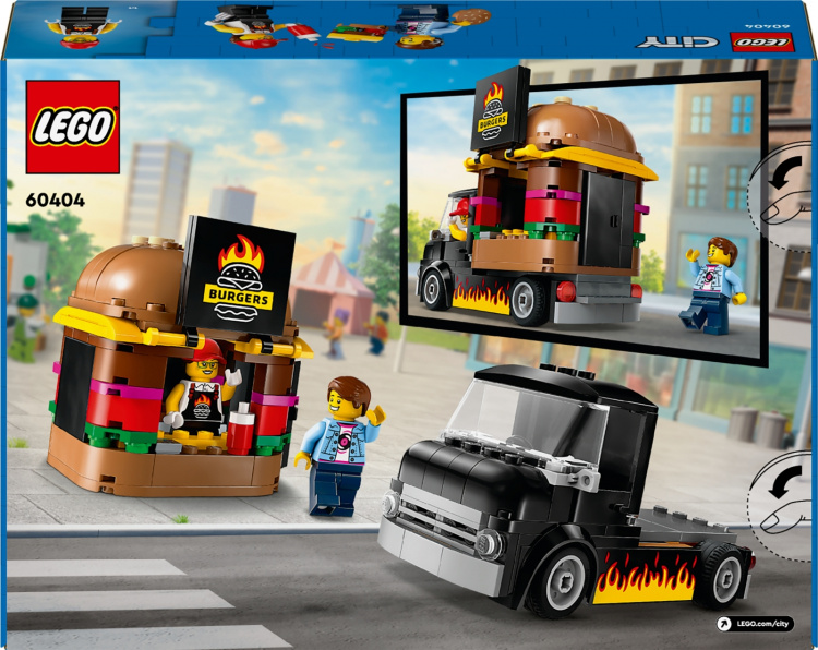 LEGO City Great Vehicles 60404 - Burger Truck LEGO City Great Vehicles 60404 - Burger Truck