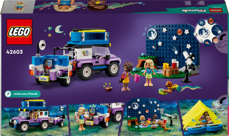 LEGO Friends 42603 - Stargazing Camping Vehicle