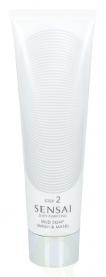 Kanebo Sensai Step 2 Silky Purifying Mud Soap 125 ml Wash & Mask - For Oily Skin