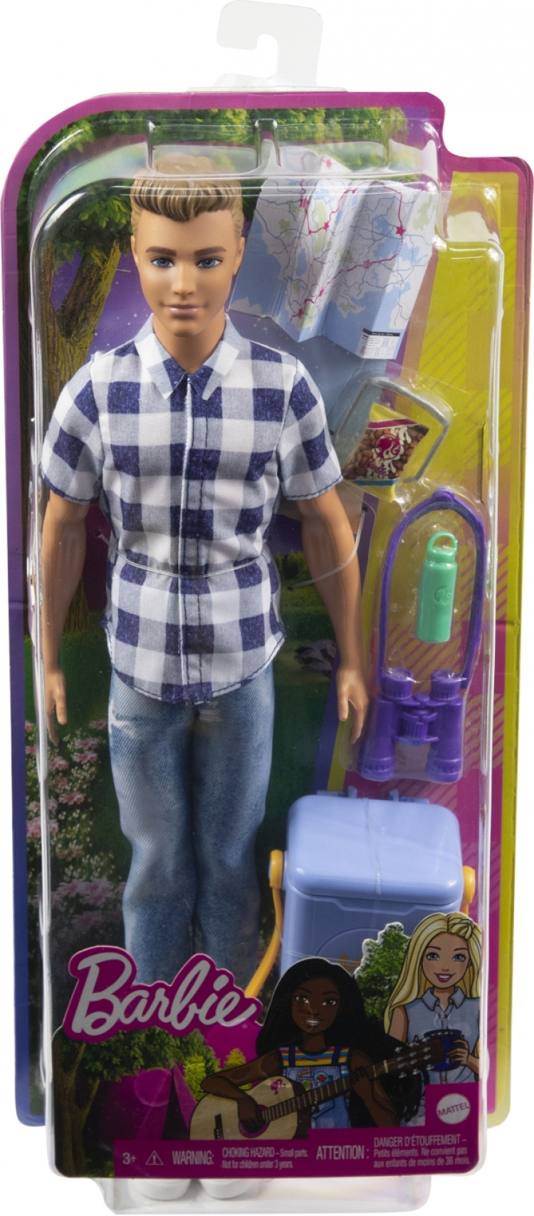 Barbie Camping Ken modedocka