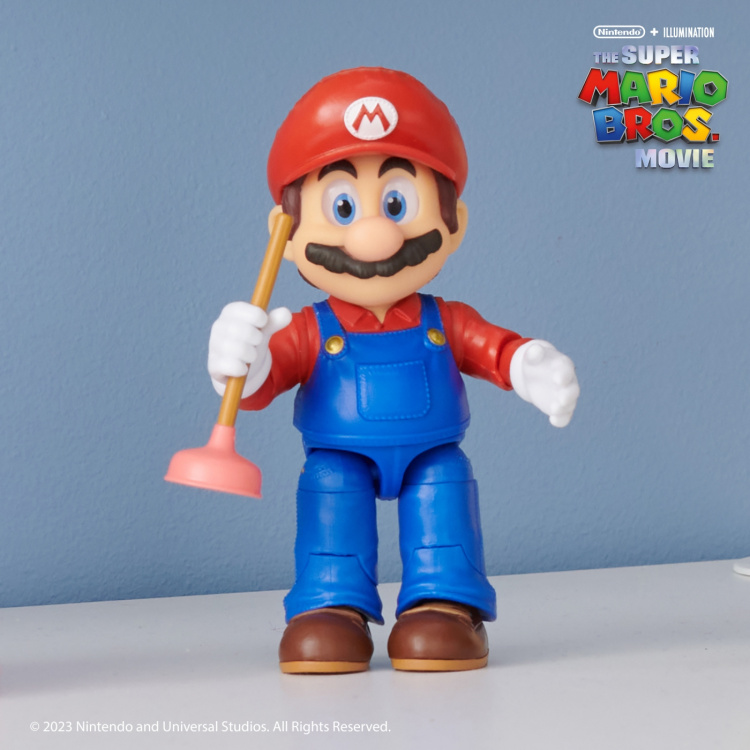 Nintendo Super Mario Bros Movie - Mario-figur