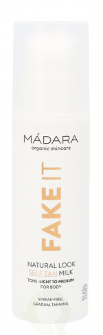 Madara Fake It Natural Look Self-Tan Milk 150 ml Light To Medium / For Body All Skin Types