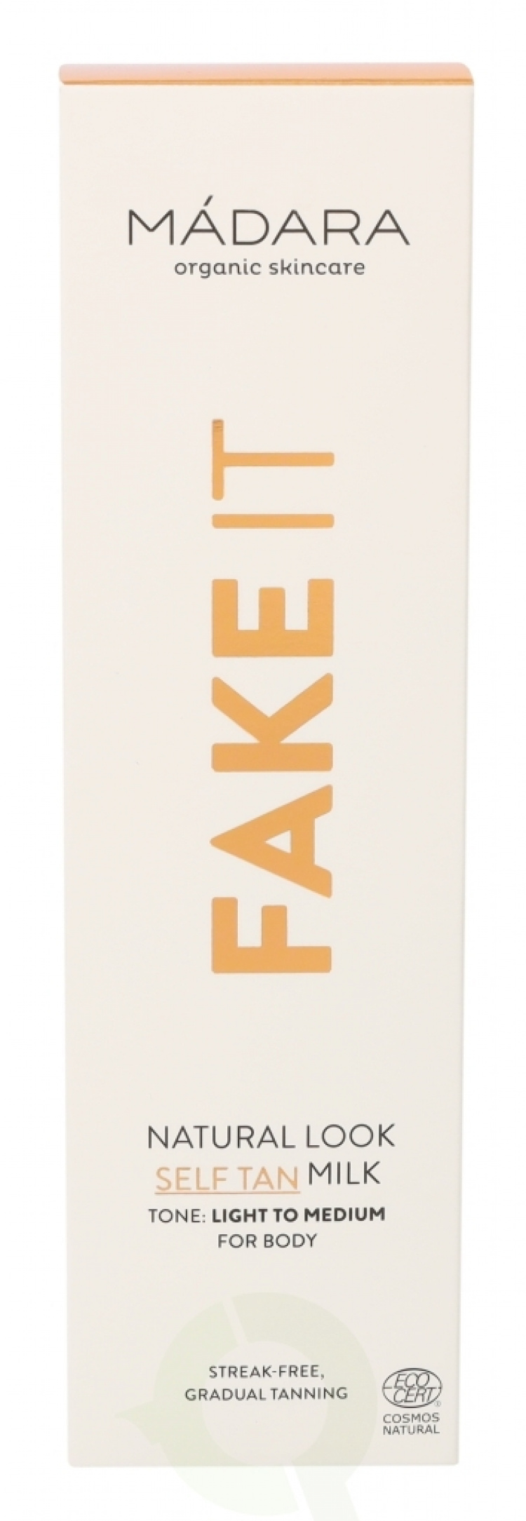 Madara Fake It Natural Look Self-Tan Milk 150 ml Light To Medium / For Body All Skin Types