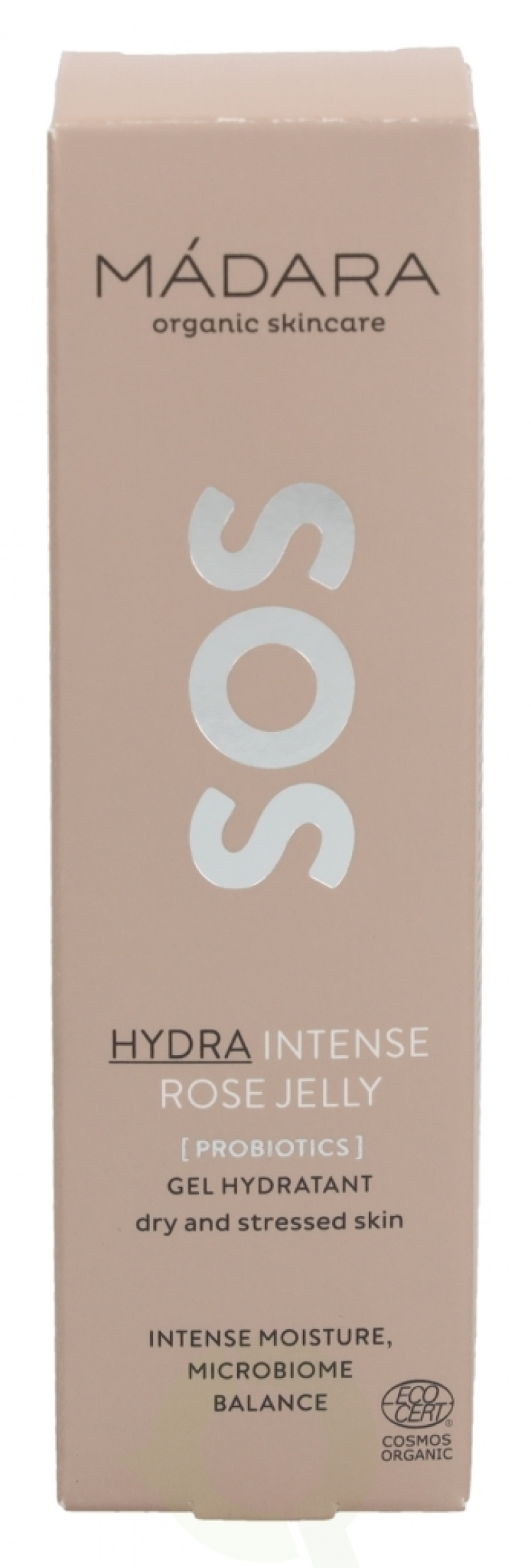 Madara SOS Hydra Intense Rose Jelly 75 ml Gel Hydratant Dry And Stressed Skin