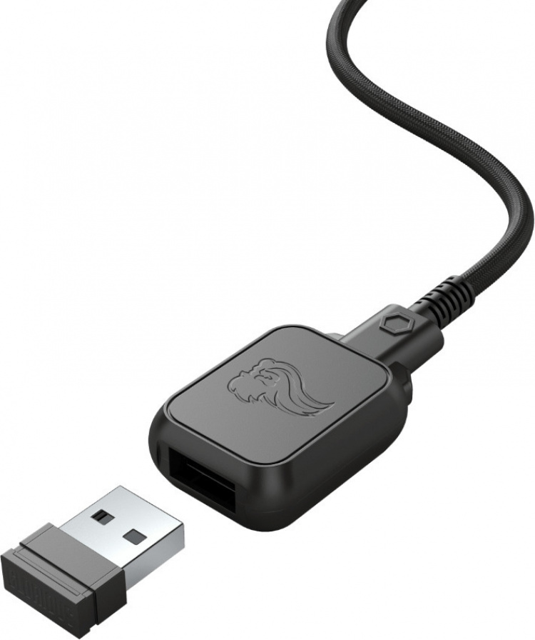 Glorious Model D trådlös spelmus, svart