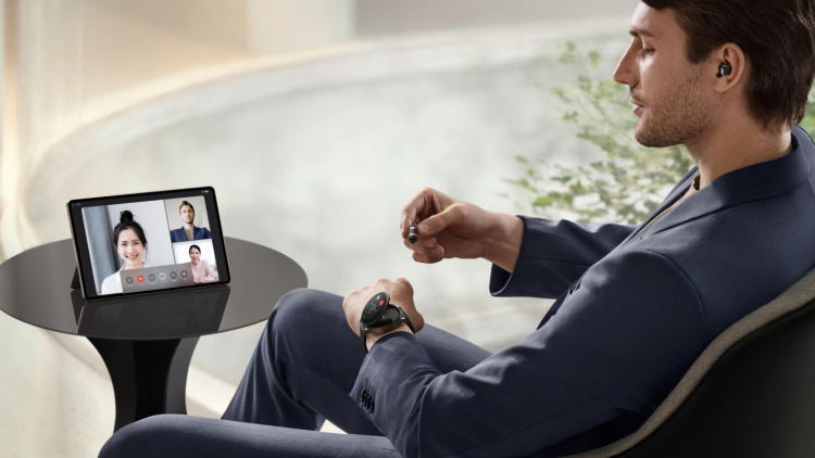 Huawei Watch Buds - Smartwatch, Svart