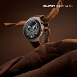 Huawei Watch 4 Pro LTE - Smartwatch, 49 mm, Brunt läderband