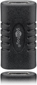 Goobay Adapter USB-C™ till USB-C™, svart USB-C™ uttag > USB-C™ uttag Goobay Adapter USB-C™ till USB-C™, svart USB-C™ uttag > USB-C™ uttag