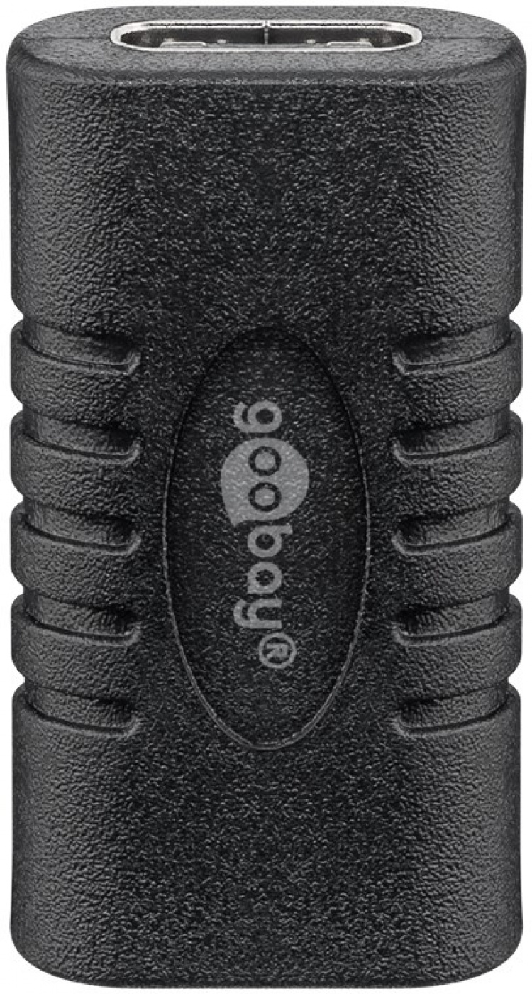 Goobay Adapter USB-C™ till USB-C™, svart USB-C™ uttag > USB-C™ uttag Goobay Adapter USB-C™ till USB-C™, svart USB-C™ uttag > USB-C™ uttag