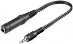 Goobay Adapter för hörlurar, 3,5 mm kontakt till 6,35 mm jack Pawl 3,5 mm plugg (3-stift, Stereo) > Pawl 6,35 mm-uttag (3-pin, Stereo) Goobay Adapter för hörlurar, 3,5 mm kontakt till 6,35 mm jack Pawl 3,5 mm plugg (3-stift, Stereo) > Pawl 6,35 mm-uttag (3-pin, Stereo)