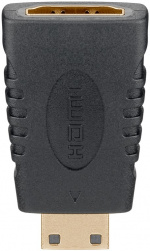 Goobay HDMI™-adapter, Guldpläterad (4K @ 60 Hz) HDMI™-uttag (typ A) > HDMI™-minikontakt (typ C) Goobay HDMI™-adapter, Guldpläterad (4K @ 60 Hz) HDMI™-uttag (typ A) > HDMI™-minikontakt (typ C)