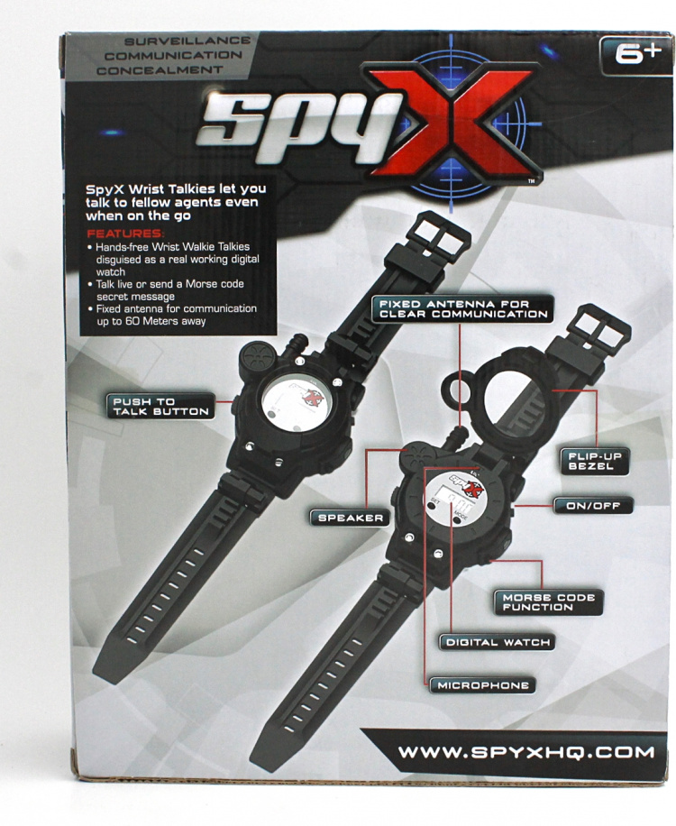 SpyX Wrist Talkies - handledsradio  SpyX Wrist Talkies - handledsradio