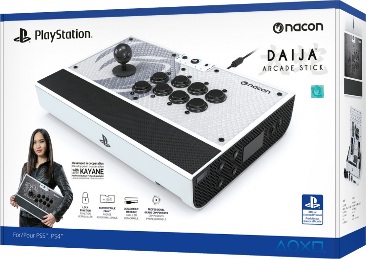 Nacon Daija Arcade Stick - Gamecontroller voor PS4 / PS5 Nacon Daija Arcade Stick - Gamecontroller voor PS4 / PS5