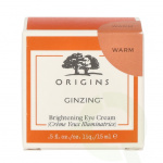Origins Ginzing Brightening Eye Cream 15 ml With Caffeine And Ginseng - Warm