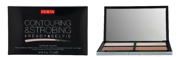 Pupa Milano Pupa Contouring & Strobing Powder Palette 17.5 gr #001 Light Skin