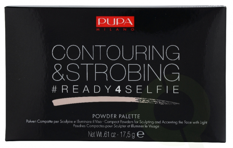Pupa Milano Pupa Contouring & Strobing Powder Palette 17.5 gr #001 Light Skin