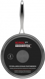 Heirol Pro Steelsafe -stekpanna, rostfritt stål + non-stick-beläggning, 28 cm Heirol Pro Steelsafe -stekpanna, rostfritt stål + non-stick-beläggning, 28 cm