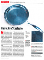 Heirol Pro Steelsafe -stekpanna, rostfritt stål + non-stick-beläggning, 28 cm Heirol Pro Steelsafe -stekpanna, rostfritt stål + non-stick-beläggning, 28 cm