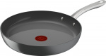 Tefal (RE)NEW+ koekenpan, 30 cm, keramische coating, grijs.