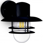 Philips Inyma Väggarmatur (E27-sockel) IP44 Svart Philips Inyma Väggarmatur (E27-sockel) IP44 Svart