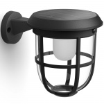 Philips Radii Vägglampa Solcell Ultra Efficient LED 250lm Svart