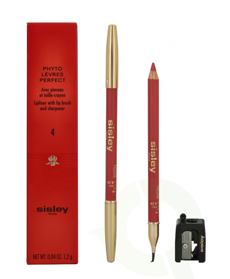 Sisley Phyto-Levres Perfect Lipliner 1.2 gr #04 Rose Passion - With Lip Brush And Sharpener